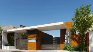 puerta del lago
